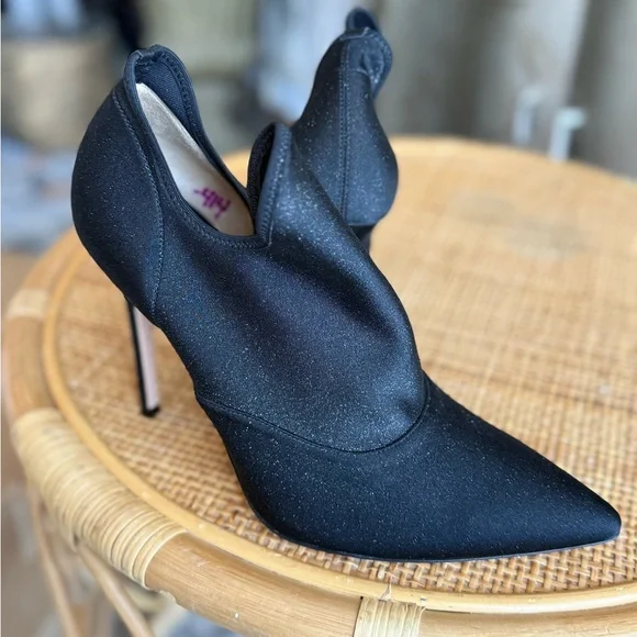 Elegant classy stilettos booties heels pointy toe shoes - Picture 5 of 11